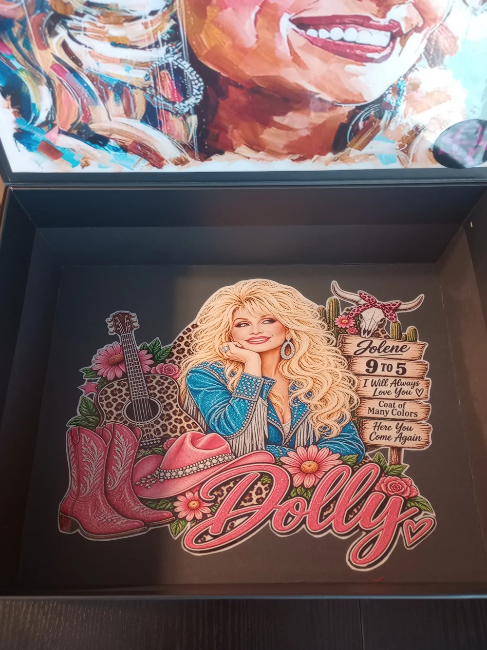 Custom Box Remembering Dolly Parton